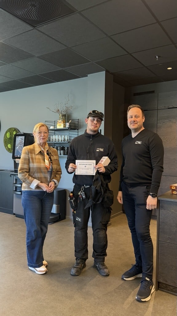 Ny fagarbeider i ventilasjonsteknikk 1